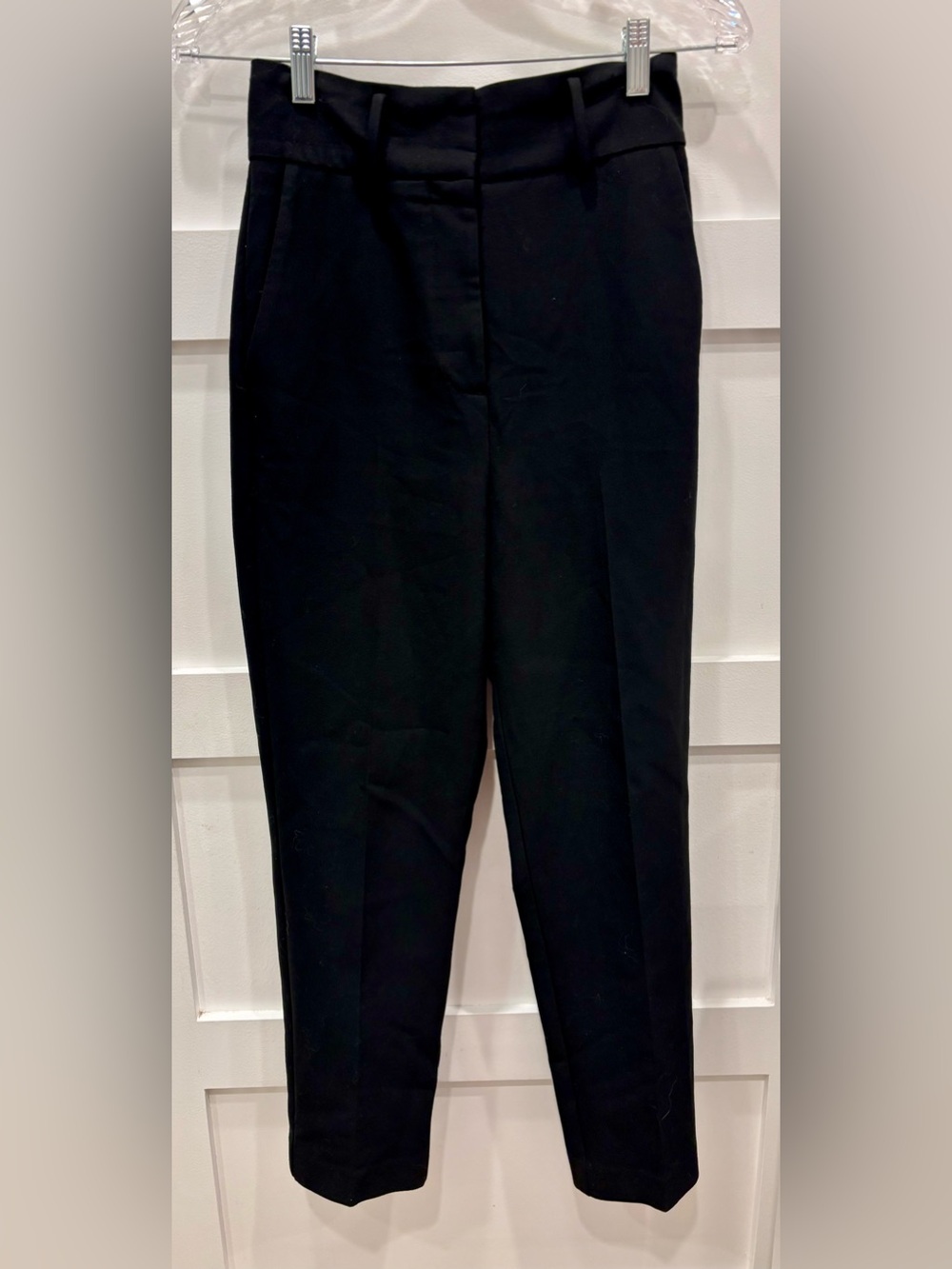 Ten by Babaton Black Tailored High-Waist Trousers